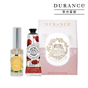 DURANCE朵昂思 口袋裡的香氣日常[花漾淡香水14ml+花漾護手霜30ml]-多香味可選-公司貨 梔子花+罌粟花