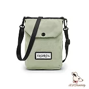 B.S.D.S冰山袋鼠 - 悠活詩集 - 格紋百變收納斜背小包【D-1395G】 卡其綠