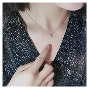 【Hera 赫拉】清奢風格圓形滿鑽鎖骨鍊 ANN5 金色