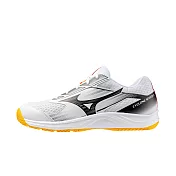 Mizuno Cyclone Speed 5 [V1GA258098] 男 排球鞋 寬楦 穩定 包覆 回彈 白 黑