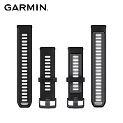 GARMIN Forerunner 矽膠替換錶帶  獵影黑