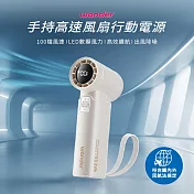 WONDER 手持高速風扇行動電源 WH-FU35P