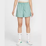 NIKE AS W NSW MR ESSNTL WVN SHORT 女休閒短褲-FV7558017 XS 藍色