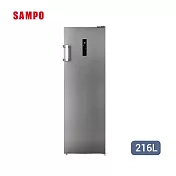 【SAMPO聲寶】216公升變頻風冷無霜直立式冷凍櫃 SRF-220FD ✔送基本安裝 ✔舊機回收