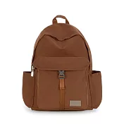 J II 後背包 星海尼龍防潑水後背包-6607-36 夕陽橘