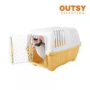 OUTSY寵物外出運輸籠(貓狗適用) 透藤黃