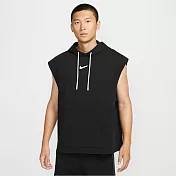 NIKE AS M NK DF SL PO HD NAOS 男背心上衣-HV1893010 M 黑色