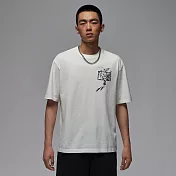 NIKE AS M J BRK SBB OVSZ GFX SS CRW 男短袖上衣-IB3298133 M 白色