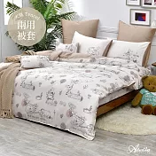 英國Abelia Winnie the Pooh《楓糖維尼》雙人天絲防蹣抗菌吸濕排汗兩用被