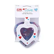 【德國Prym】Love心型盒裝強力布夾 2.6cm(40入)