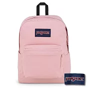 JANSPORT -SUPERBREAK PLUS 校園系列後背包 -玫瑰粉