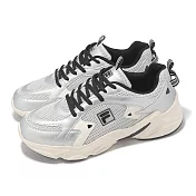 Fila 休閒鞋 Innovation 男鞋 銀 黑 拼接 復古 運動鞋 斐樂 1C941Z480 26cm SILVER/BLACK