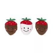 ZippyPaws 就愛在一起-快樂草莓三姊妹 | 狗狗玩具 寵物玩具 毛絨玩具 發聲玩具