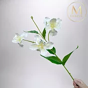 【Floral M】莫內花園愛麗絲鳶尾花伊莉莎白仿真花花材（1入組）