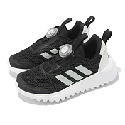 adidas 慢跑鞋 ActiveFlex BOA 3.0 K 中童 小朋友 黑 白 旋鈕 運動鞋 愛迪達 IE3957 16.5cm BLACK/WHITE