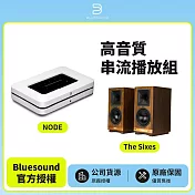 【Bluesound】NODE + Klipsch The Sixes 高音質串流播放組(公司貨) 白色NODE