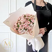 【Floral M】愛在浪漫巴黎迷你玫瑰鮮花花束