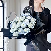 【Floral M】地中海聖托尼尼玫瑰鮮花花束