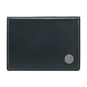 agnes b.圓牌蜥蜴雙色萬用夾 紫