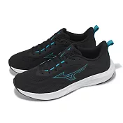 Mizuno 慢跑鞋 Enerzy Runnerz 2 寬楦 男鞋 黑 白 緩衝 輕量 運動鞋 美津濃 K1GA2512-01 26.5cm BLACK/WHITE