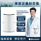 Blueair ComfortPure三合一涼暖清淨機替換濾網T20i