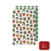 《NOW》純棉擦拭布2入 - 探索徽章71x46cm