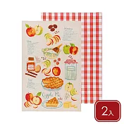 《NOW》純棉擦拭布2入 - 蘋果甜派71x46cm