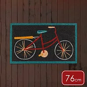 《NOW》椰子纖維地墊 - 自行車76x46cm