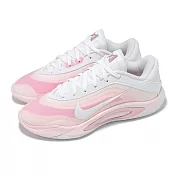 Nike 籃球鞋 A One EP 女鞋 男鞋 白 粉紅 珍珠 Draft Pick FZ8606-101 27cm PINK/WHITE