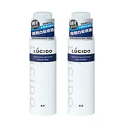 LUCIDO倫士度 亮澤造型慕斯(遮白髮用)185gX2入組 日本原裝公司貨 造型慕斯 強黏