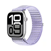 DUX DUCIS Apple Watch YE 尼龍編織錶帶 手錶帶 回環錶帶 長度自由調整 -紫色-38/40/41/42(十代)m