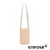 tripose LIGHTMOOD微皺尼龍輕巧斜背護照包 香草黃