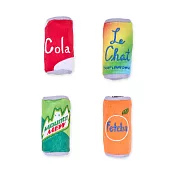 ZippyPaws 歡樂時光瓶-4瓶汽水 | 貓玩具 貓草玩具 紓壓玩具 貓薄荷 寵物玩具