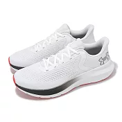 Under Armour 慢跑鞋 Charged Rogue 5 男鞋 白 黑 紅 運動鞋 UA 3028256104 26.5cm WHITE/RED