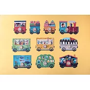 Londji-我的夢想小火車拼圖 (西班牙原裝)