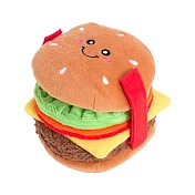 ZippyPaws 藏好才好吃-美式漢堡 | 狗狗玩具 寵物玩具 藏食玩具 嗅聞玩具