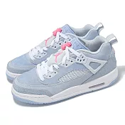 Nike 休閒鞋 Jordan Spizike Low GS 大童 女鞋 藍 粉紅 HJ7824-400 23.5cm BLUE/WHITE