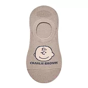 【ONEDER 旺達棉品】史努比止滑套版襪 Snoopy止滑短襪 台灣製棉襪女襪- 查理布朗 SN-AP102