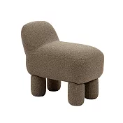 Design House Stockholm Lulu Pouf 璐璐 單人沙發椅 （茶棕）