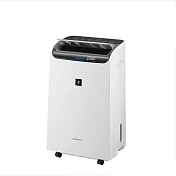 【SHARP 夏普】3合1智慧空氣清淨除濕機DW-PA12FT-D 橡木灰 白