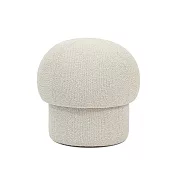 Design House Stockholm Uno Pouf 蘑菇 圓凳 （奶白、50 公分）