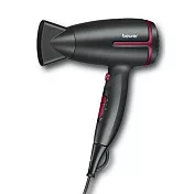 beurer 德國博依 國際電壓旅行用負離子吹風機HC 25-晨曦莓紅限定版 黑