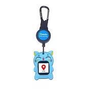 Osmile GPSKD1000英國版 兒童GPS定位守護貓伸縮鑰匙圈(附贈錶帶)台灣.英國地區可用AG 藍藍