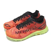 Merrell 越野跑鞋 MTL Long Sky 2 Matryx 男鞋 紅 黃 回彈 抓地 戶外 運動鞋 ML068581 25.5cm BLOSSOM/CRIMSON