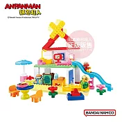 【ANPANMAN 麵包超人】打造麵包工廠和大房子吧！麵包超人積木樂趣桶  (3歲以上~)