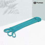 【Tumaz月熊健身】加厚圓邊磨砂彈力帶 蒂芬妮綠