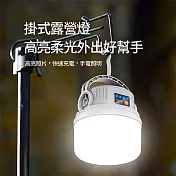 CS22 提掛二合一太陽能8檔露營照明燈