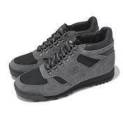 New Balance 休閒鞋 Rainier 男鞋 灰 黑 麂皮 Cordura 抗撕裂 黃金大底 復古 NB URAINECB-D 26cm MAGNET/BLACK