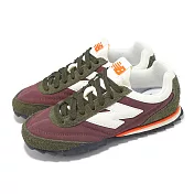 New Balance 休閒鞋 RC30 男鞋 女鞋 綠 酒紅 麂皮 復古 NB URC30NB-D 24.5cm OLIVE/WHITE