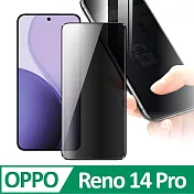 CITY for OPPO RENO 14 Pro 防偷窺玻璃滿版玻璃保護貼 單